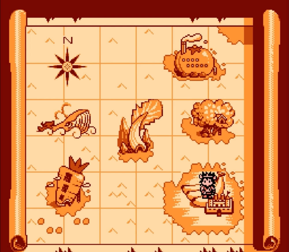 Banana Prince - геймплей игры Dendy\NES